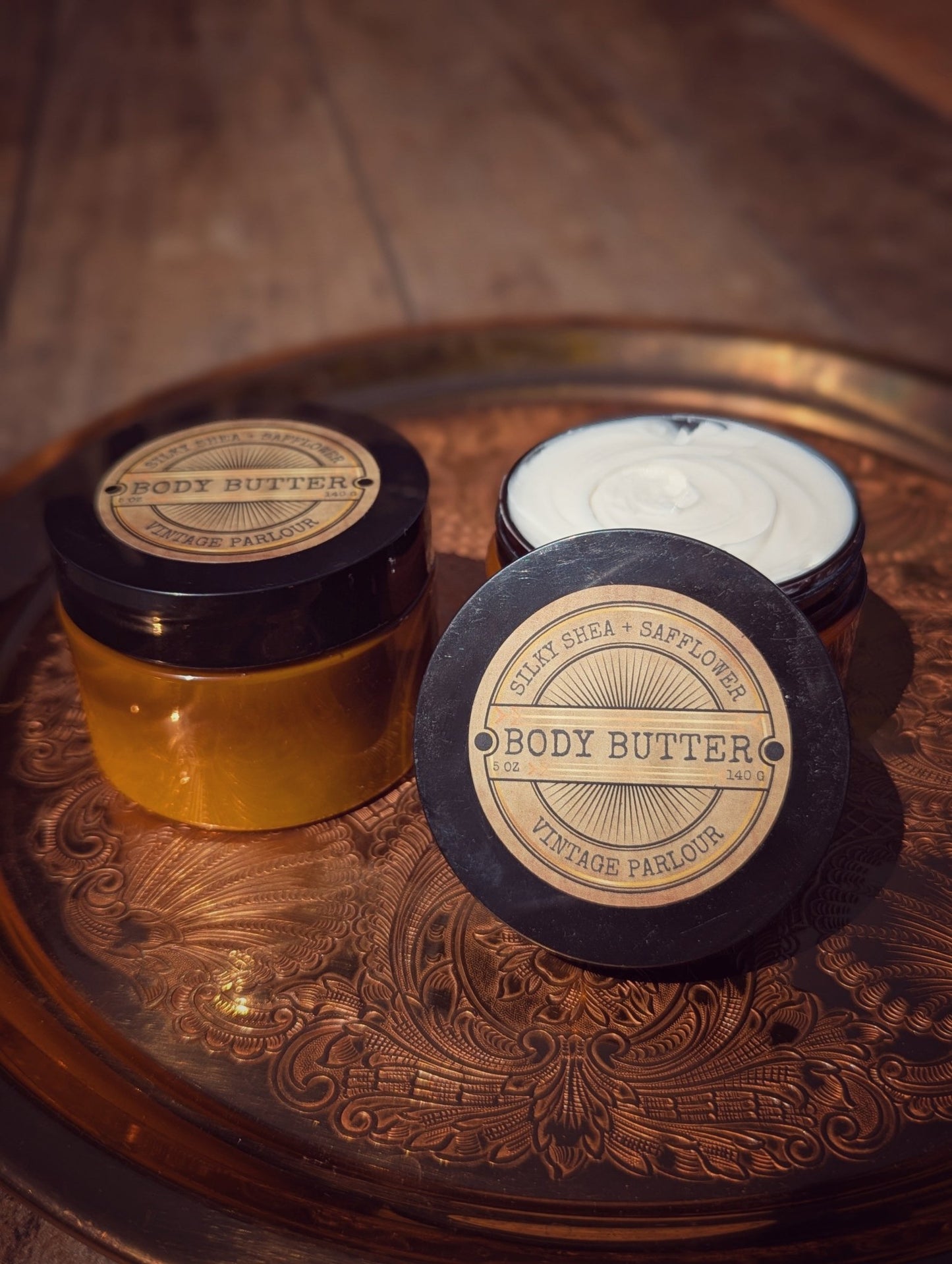 • vintage body butter jar
• shea butter skincare cream
• handmade moisturizing body butter
• aesthetic self care skincare
• natural vintage skincare product