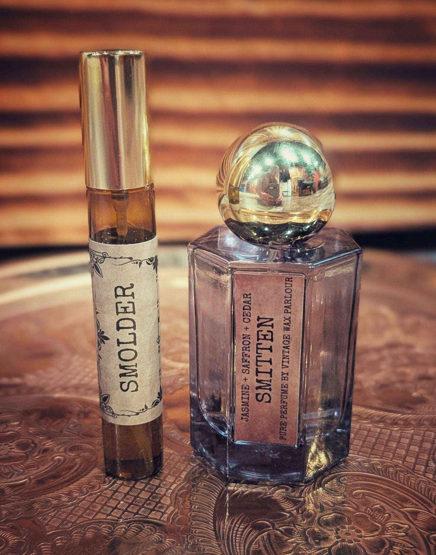 Vintage-Inspired Perfume in Large Bottle