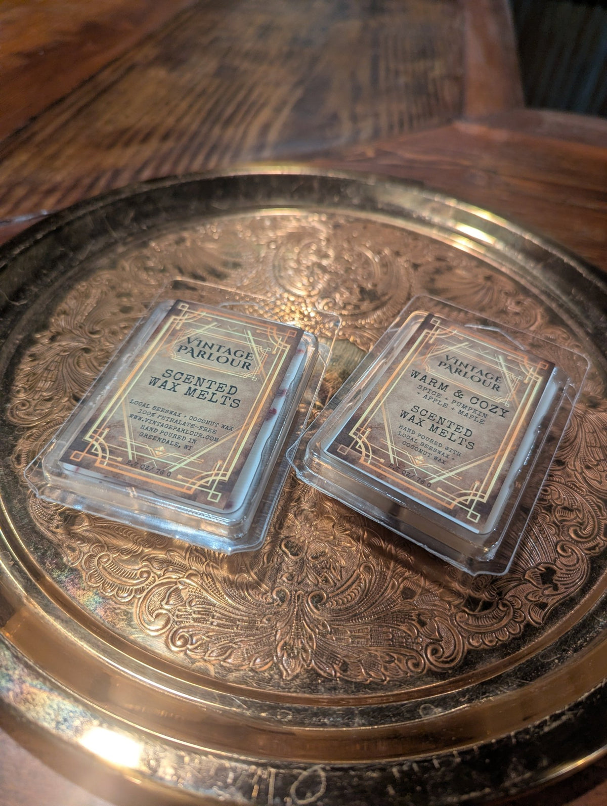 Beeswax & Coconut Wax Melts – Handmade Vintage Inspired Scented Wax Melt Gift - Vintage Parlour