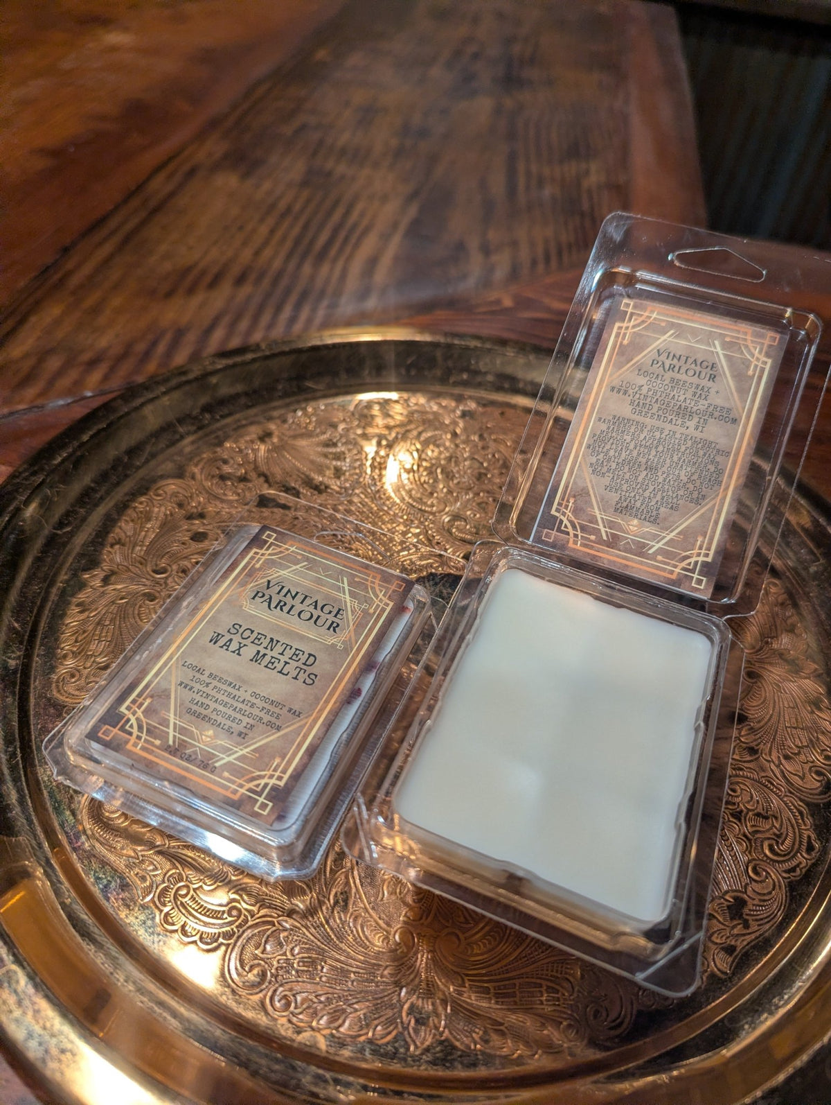 Beeswax & Coconut Wax Melts – Handmade Vintage Inspired Scented Wax Melt Gift - Vintage Parlour