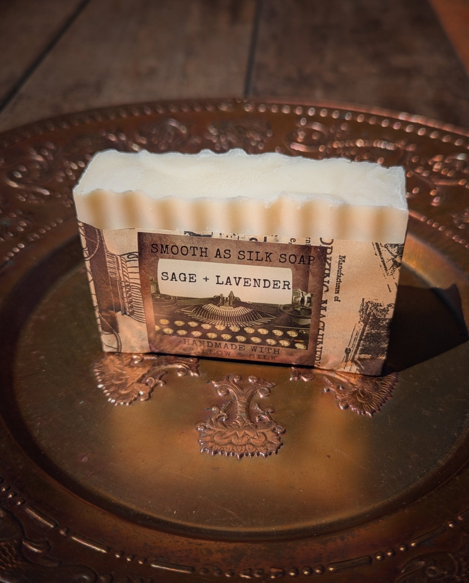 •	handmade tallow soap bar 
•	natural cold process soap 
•	vintage inspired bar soap 
•	artisan tallow skincare soap 
•	rustic handmade soap