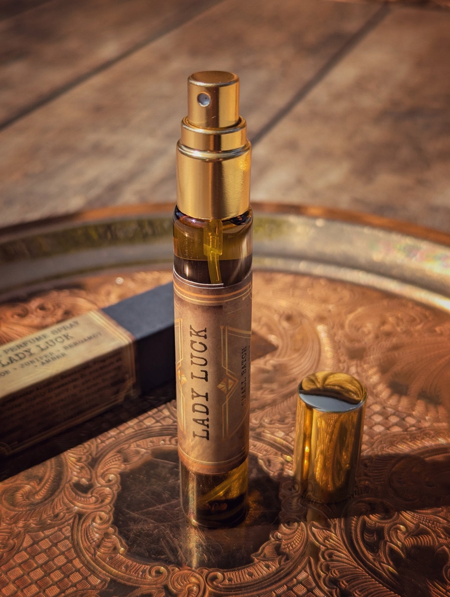 •	vanilla vintage perfume spray 
•	floral old hollywood perfume 
•	smoky speakeasy perfume spray 
•	coffee scented vintage perfume 
•	retro perfume gift for her