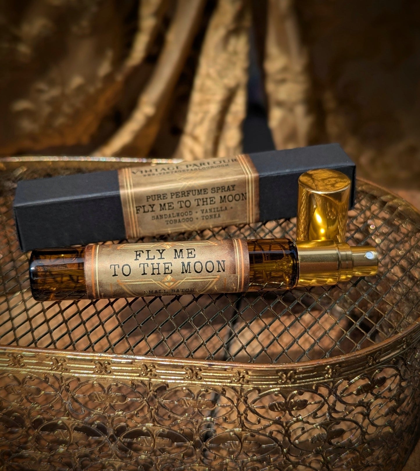 Old Hollywood Perfume Spray – Vintage Inspired Fragrance Gift for Her | 1920s–1940s Scent Collection - Vintage Parlour