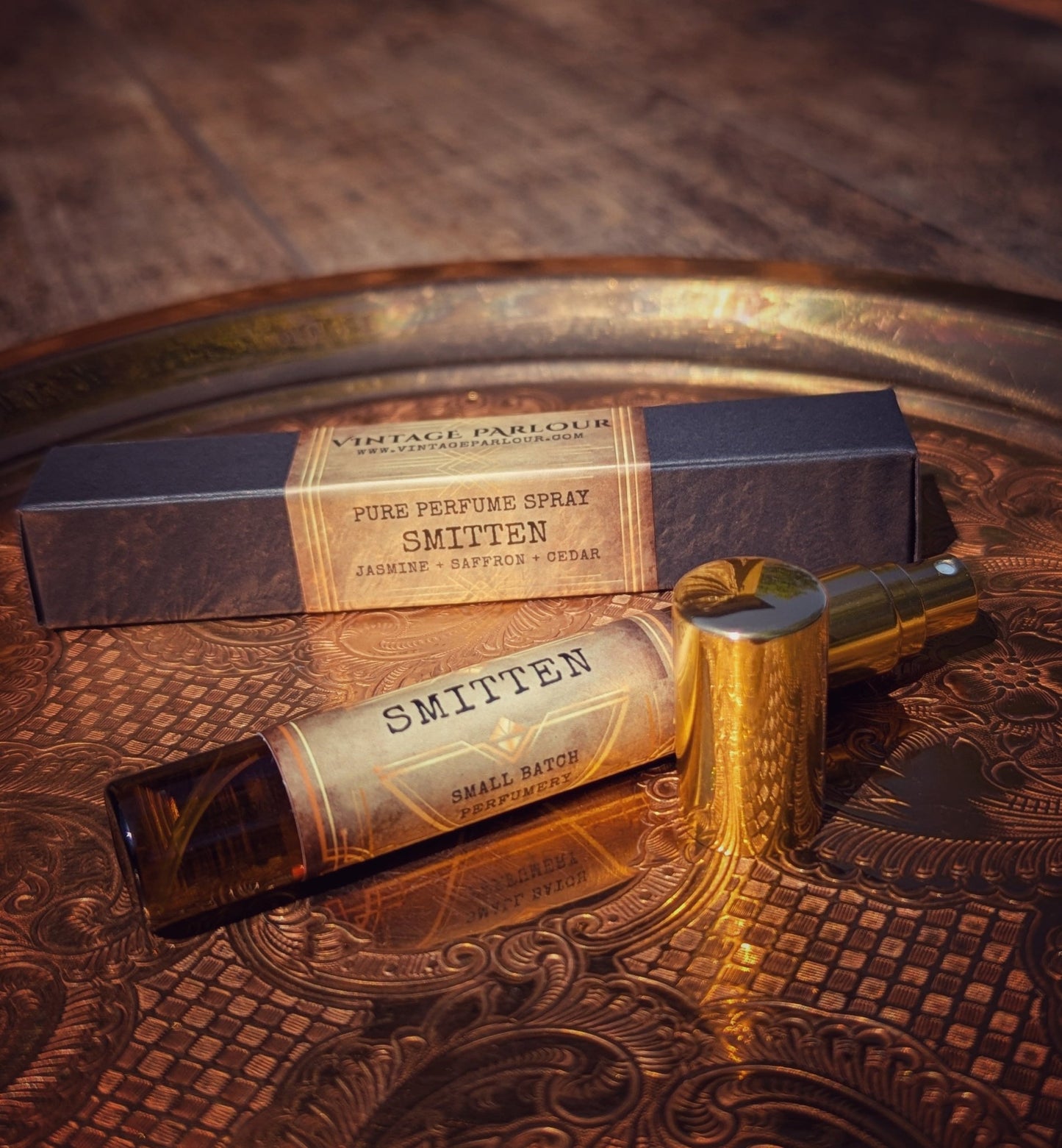 •	vanilla vintage perfume spray 
•	floral old hollywood perfume 
•	smoky speakeasy perfume spray 
•	coffee scented vintage perfume 
•	retro perfume gift for her